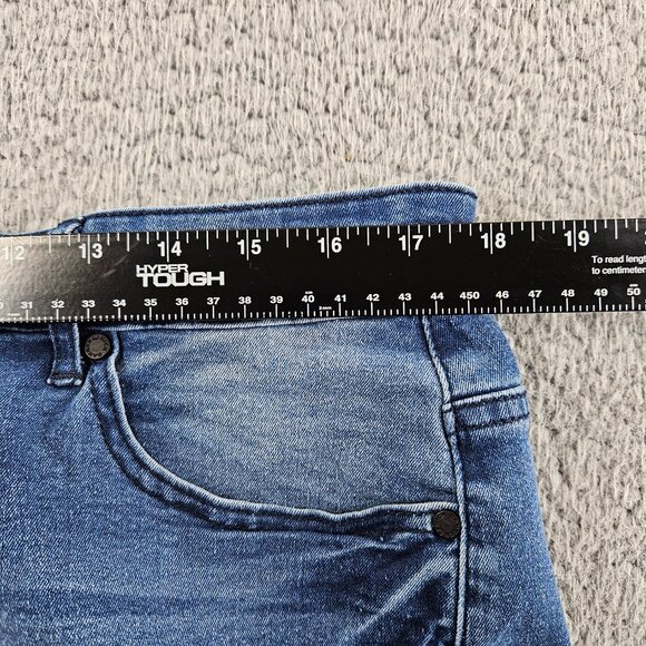 Nick Danger Jeans Mens 36x30 Blue Slim Fit Straight‎ Supreme Flex Stretch - Picture 8 of 16